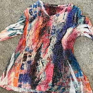 Katrina Marie Multicolored long sleeve beautiful blouse